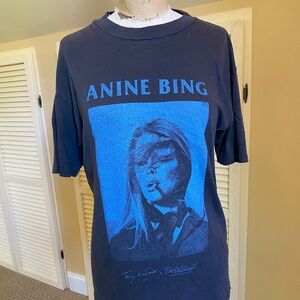 Rare Anine Bing Ashton Bardot Tee T-Shirt XS